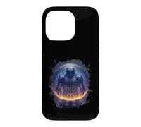 Custodia per iPhone 13 Pro Cavalieri nella sfera di cristallo della supernova