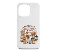 Custodia per iPhone 13 Pro C'è autunno nella mia anima carino zucca fantasma