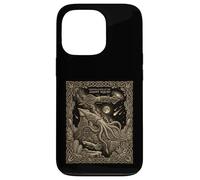 Custodia per iPhone 13 Pro Celeste Gigante Calamaro Tarocchi Carta Costellazione Oceano Profondo Come