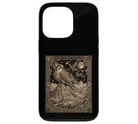 Custodia per iPhone 13 Pro Celestial Falcon Tarocchi Carta Costellazione Astronomia Montagna