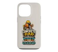 Custodia per iPhone 13 Pro Cement Mason Concrete Dad Humor