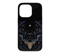 Custodia per iPhone 13 Pro Cervo Cervo Sogno Mistico Whimsigoth Arte Disegno Episodico