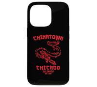 Custodia per iPhone 13 Pro Chicago Chinatown Illinois Cinese Americano Loop South Side