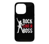 Custodia per iPhone 13 Pro Chitarrista Solista Ritmico Rock Band Rock Like A Boss