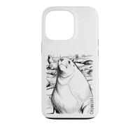 Custodia per iPhone 13 Pro Chonkers The Massive 2000-Pound Sea Lion Ink Sketch