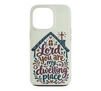 Custodia per iPhone 13 Pro Christian Faith Signore Tu sei la mia dimora
