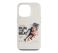 Custodia per iPhone 13 Pro Christian Runner Faith Music 1 Cor 9:24 Run The Beat