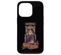 Custodia per iPhone 13 Pro Christus Vincit Cattolico Cristo Re Sacro Cuore