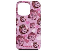 Custodia per iPhone 13 Pro Chucky And Tiffany Hearts All-Over Print