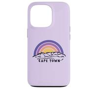 Custodia per iPhone 13 Pro Città del Capo Table Mountain Sud Africa Tramonto Regali di viaggio