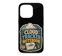 Custodia per iPhone 13 Pro Cloud Tracker Notebook meteo umorismo