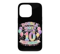 Custodia per iPhone 13 Pro Club Dieci e Favolose Grafiche Arcobaleno Pastello A Doppia C