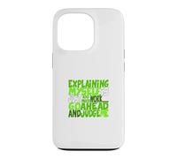 Custodia per iPhone 13 Pro Colore verde Go Ahead, Judge Me Green Graphic