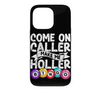 Custodia per iPhone 13 Pro Come On Caller Make Me Holler Bingo Caller Gioco d'azzardo Bingo