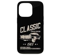 Custodia per iPhone 13 Pro Compleanno dell'auto retrò d'epoca classica del 1951 in edizione limitata