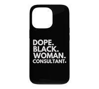 Custodia per iPhone 13 Pro Consulenti afroamericani Consulenti per donne nere droga