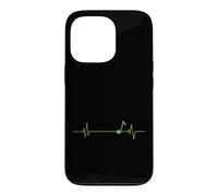 Custodia per iPhone 13 Pro Cool Music Notes Heartbeat