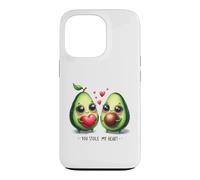 Custodia per iPhone 13 Pro Coppia carina di avocado che hai rubato il mio cuore amore