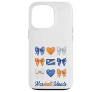 Custodia per iPhone 13 Pro Coquette Isole Marshall Bandiera Marshallese Ragazze