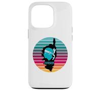 Custodia per iPhone 13 Pro Corsica Isola Francia con testa pirata Corsica