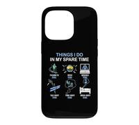 Custodia per iPhone 13 Pro Cosa faccio nel mio tempo libero Appassionato di sci Divertente Sciatore