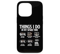 Custodia per iPhone 13 Pro Cose che faccio nel mio tempo libero - Tornio per la lavorazione del legno Tornitura del legno