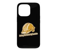 Custodia per iPhone 13 Pro Costruire con fede come fondazione Christian Builder