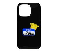 Custodia per iPhone 13 Pro costume di Halloween facile My Name Is PRINCE CHARMING Corona
