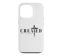 Custodia per iPhone 13 Pro creato con uno scopo Cristiani versetto Efisiani 2:10 bibbia