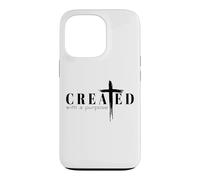Custodia per iPhone 13 Pro creato con uno scopo cristiani versetto fede bibbia gesù