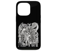 Custodia per iPhone 13 Pro Criptidi e Creature Mitiche Fantasy Art