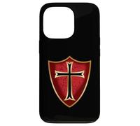 Custodia per iPhone 13 Pro Croce Crociata Cavalieri Templari