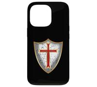 Custodia per iPhone 13 Pro Croce Scudo Crociato Cavalieri Templari