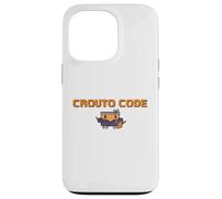 Custodia per iPhone 13 Pro CROUTO CODE AI Strumento Illustrazione AI Agente Esecutivo Binario Stile Hacker Dot Painting G PT