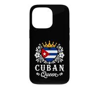 Custodia per iPhone 13 Pro Cuban Queen Cuba Flag Proud Cuban Woman
