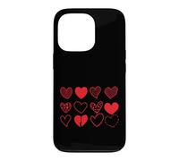 Custodia per iPhone 13 Pro Cuori Set Dodici Variazioni