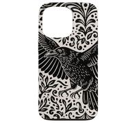 Custodia per iPhone 13 Pro Custode Di Segreti Occulto Gotico Ornamentale Corvo Amante