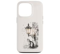 Custodia per iPhone 13 Pro Cute Cat Lover Pet Lovers Stars Moon Kitten