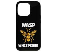 Custodia per iPhone 13 Pro Cute Little wasp Funny Minimalist Simple Whisperer wasp