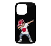 Custodia per iPhone 13 Pro Dabbing Boy Bandiera Giappone Sun Ray Cappello Streetwear Style