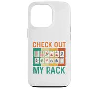 Custodia per iPhone 13 Pro Dai un'occhiata al mio rack - Mahjong Lover Mah Jong Player