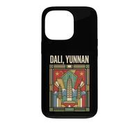 Custodia per iPhone 13 Pro Dali Yunnan, bandiera cinese, tre, pagode, viaggio, grafico