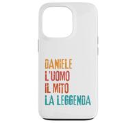 Custodia per iPhone 13 Pro Daniele L'Uomo Il Mito La Leggenda Festa di Compleanno
