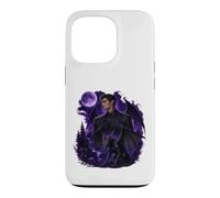 Custodia per iPhone 13 Pro Dark Fantasy Male Fae, pipistrello, ali, corte, stelle, luna