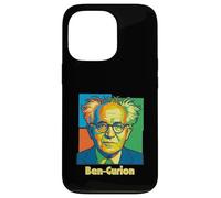 Custodia per iPhone 13 Pro David Ben Gurion Primo Primo Ministro di Israele Retro Cool