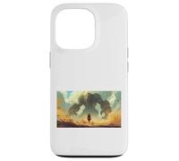 Custodia per iPhone 13 Pro David vs Golia: il giovane pastore affronta un guerriero gigante