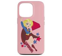 Custodia per iPhone 13 Pro DC Super Hero Girls Supergirl Stars