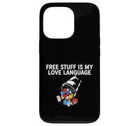 Custodia per iPhone 13 Pro Deals Hunter Free Stuff Is My Love Language