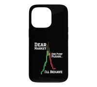 Custodia per iPhone 13 Pro Dear Market One Pump Please I'll Behave Funny Trading Design