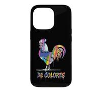Custodia per iPhone 13 Pro DeColores Cursillo Rainbow Rooster Cattolico